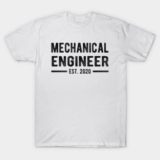 Mechanical Engineer Est. 2020 T-Shirt